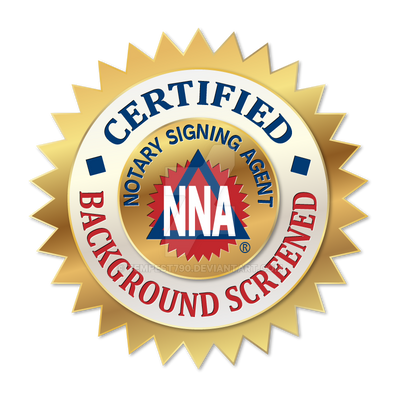 NNA Certified Signing Agent - Background Screened